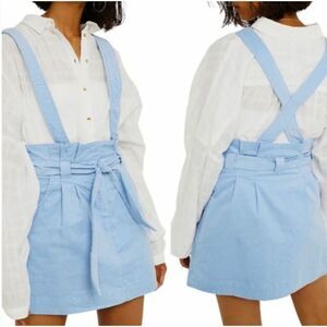 Urban Outfitters Corduroy Suspender Skirt Size Small